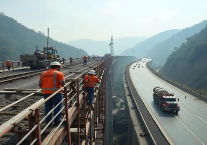 編制湖南公路安全評價報告中，對跨越工程施工期間的交通組織方案有哪些具體要求？